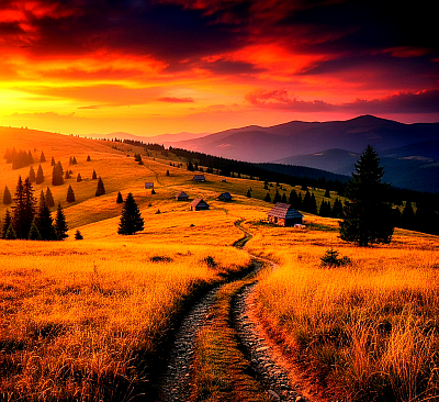 Suncem obasjana sela Zlatibora &ndash; netaknuta priroda i zlatni pa&scaron;njaci koji čuvaju duh starih vremena i srpsku tradiciju