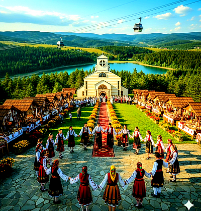 Istočna kapija Zlatibora - Istočna kapija Zlatibora je regija u kojoj se prošlost najjasnije ogleda u sadašnjosti, čuvajući duh starog srspkog sela i vještine koje su se prenosile s generacije na generaciju. Ova strana planine je nešto pitomija u svojim pejzažima, ali izuzetno bogata kulturnom baštinom, ljekovitim vodama i prirodnim fenomenima koji privlače istraživače iz cijelog svijeta. Prolazak kroz Istočnu kapiju je putovanje kroz živi muzej zlatiborskog identiteta, gdje svaki kamen i svaka drvena brvnara imaju svoju priču. Sirogojno je najsjajnija tačka ove kapije i svjetski poznato ime zahvaljujući Muzeju na otvorenom 